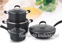 aluminum hard anodized cookware set