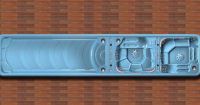 Hause for hot spa tub