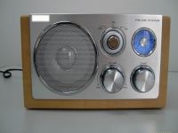 NR Wooden Radio