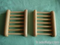 Wooden soap dish, wooden soap holder