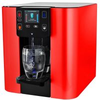 Lonsid Tabletop Color Plastic Housing  Hot and Cold POU Mini Bar LCD Touch Screen Water dispensers