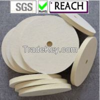 wool felt polishing wheels for polishing stone/marble/glass