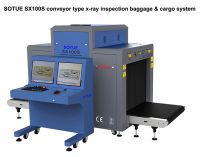 Baggage scanner - big tunnel type x-ray screening system - cargo x-ray scanner - luggage x-ray machine -ModelSX100S