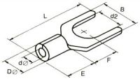 Non-insulated Fork Terminal