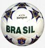 Promotional football Brazil flag