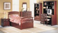 WB001--wood bed