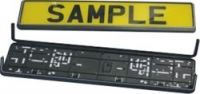 European License Plate Frames/ Number Plate
