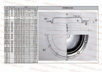 fabric Rubber Diaphragms Of Air Operated