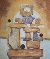 Abstract Oil Paintings