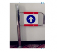 Swing Turnstile Stainless Steel Barrier Supermarket Security Gate 6.TSF Simple mechanical single door