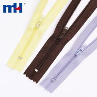 Open End and Closed End Nylon Coil Zippers for Garments and Textile Sewing