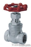 200PSI Stainless Steel Threaded Gate Valve