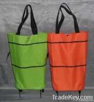 Foldable shopping trolley bag/shopping bag