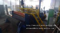 Welded mesh roll machine