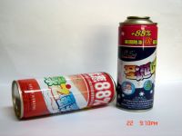 Aerosol  tin can