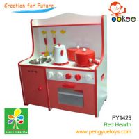 wooden kitchen set