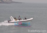 Liya boat, RIB boat 6.2m  semi-rigid boat--with CE