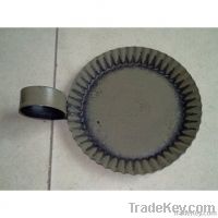 metal candle plate