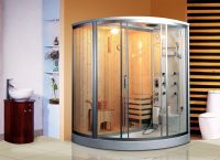 bathtub & steam and sauna building