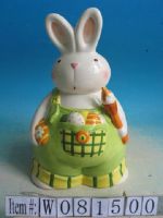 BIG GREEN BUNNY COIN BANK (MONEY BANK)