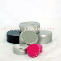 round tin box