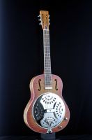 Dobro resonator guitar