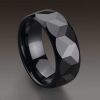 Black Tungsten Carbide Ring