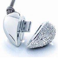 Heart Shape Usb Flash Disk