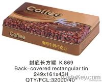 coffee tin box