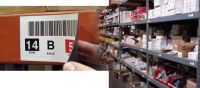 Magnetic Warehouse Label