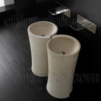 New Crema Pedestal Sink