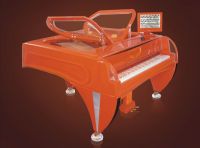 Crystal Orange Consert Grand Pianos