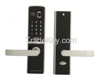 Stylish Biometric Fingerprint and RFID card Door Lock with Deadbolt S370 From China