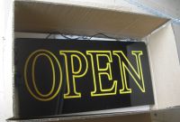 Led Open Sign, Much Brighter Than