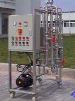 Ceramic membrane pilot machine