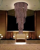 flute chandelier using in hotel