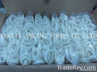 Frozen seafood squid ring