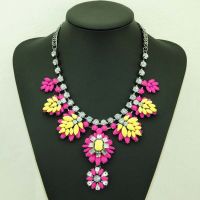 2014 Hot-Sell Women Beaded Charm Necklaces 