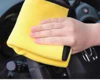 Single Yarn Quick Drying Double-sided Absorbent Thickened Car Wash Special Towels Coral Fleece Car Wiping Towels Wholesale From China