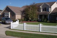 vinyl fence