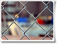 Chain link fence
