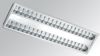 Grille Fluorescent Fixture And Fluorescent Fixture