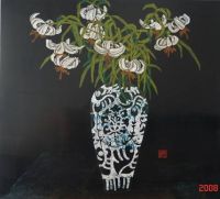 Vase and Flowers