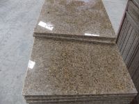 Golden yellow, beige yellow granite tiles