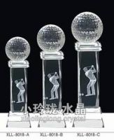 crystal medal From China