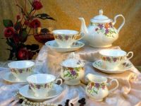 Coffee and Tea Sets with Decal