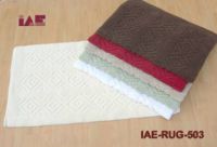 Dobby Diamond Cotton Bath Rug