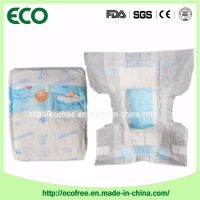 Extrathin Soft &amp; Breathable OEM Disposable Baby Diaper in Vecro Type and Big Waist Band