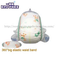 Extra Thin Soft Breathable &amp; High Absorbency Disposable Baby Diaper in Hook &amp; Loop Tapes