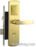 Luxuious pure brass RFIC card hotel card lock